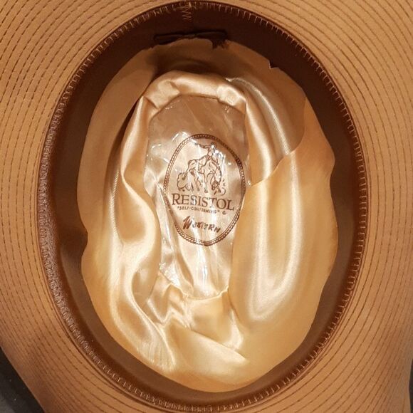 Resistol Vintage Western Self-Conforming Suede Cowboy Hat